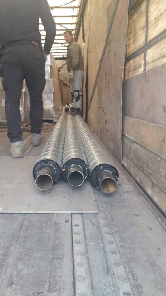 Трубы в ППУ изоляции и металл для: Капитального ремонта участков тепловой сети