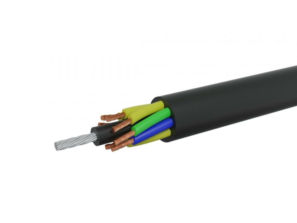 Кабель и провод для подвижного состава 3 кВ 1 1,5 мм2 медь КПСКВМ