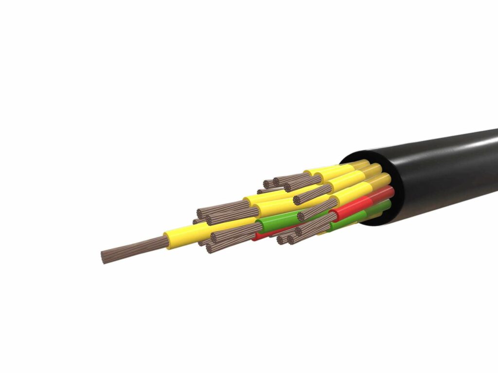 Кабель судовой 27 70 кв,мм 1 кВ КСВВЭнг