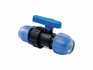 Кран шаровый ПНД 32х32 мм компрессионный