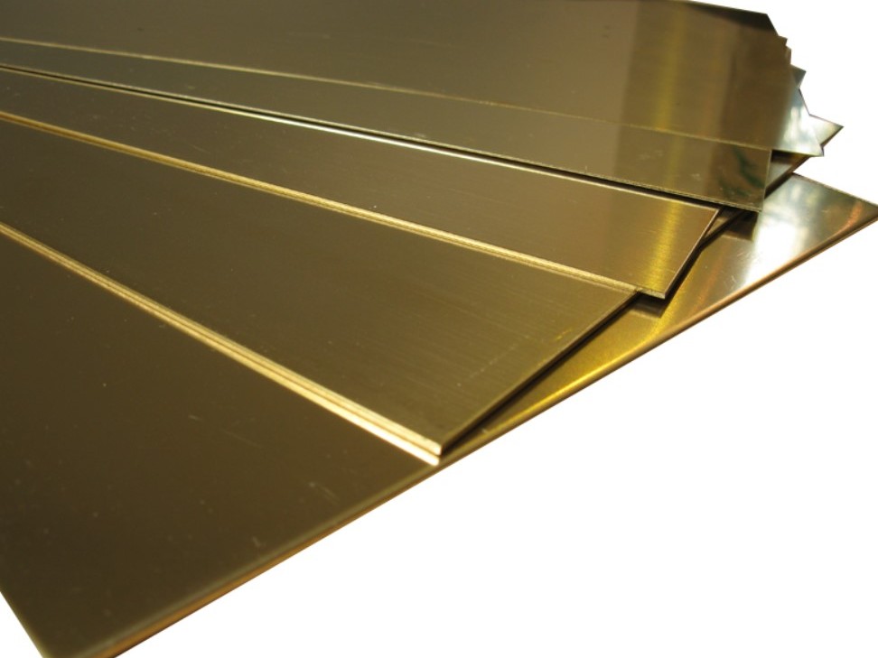 Латунный анод Горячекатаный 1000 мм 100 мм 13 мм Л68 ГОСТ 2208-2007