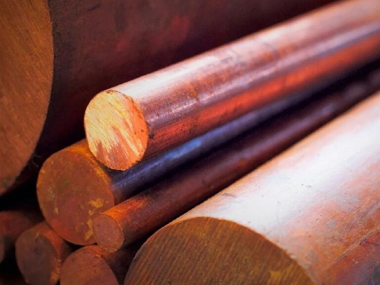 Медный пруток прессованный 100 мм М00к ГОСТ 1535-2016