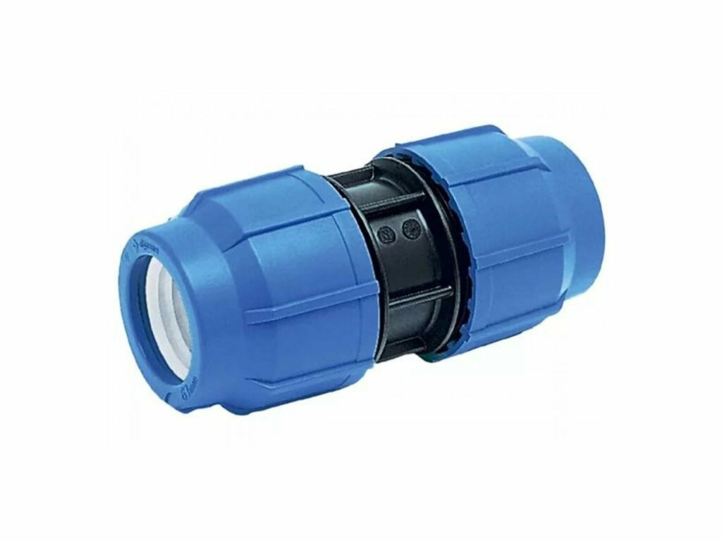 Муфта ПНД компрессионная 50 х 1 1/2" с наружной резьбой