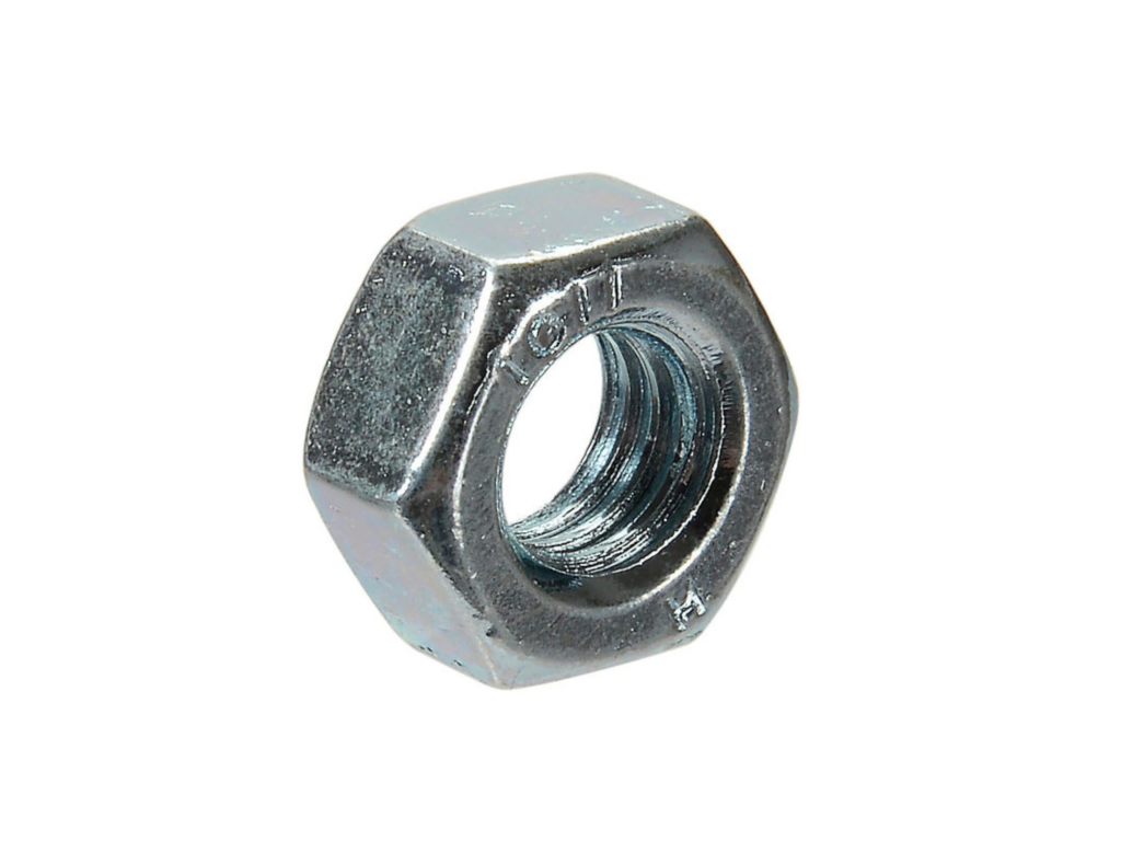 Шестигранная гайка нормальная 4 мм 2.9 мм AISI 304 DIN 934