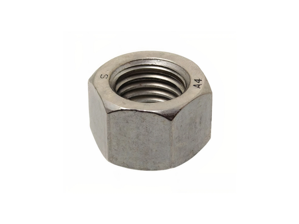 Шестигранная гайка высокая 6 мм 1 мм 5,7 мм AISI 304 EN ISO 4033